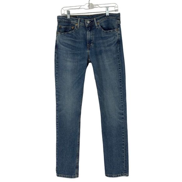 Mens Levis 511 Size 31 x 32 Jeans Denim Slim Straight Leg EUC 3790 Stretch - Picture 4 of 10